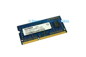 EBJ10UE8BDS0-AE-F ORIGINAL GENUINE ELPIDA LAPTOP MEMORY 1GB DDR3 SODIMM (CA62) - Picture 1 of 2