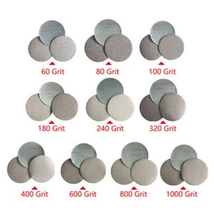 Discos de lijado en seco de 5 pulgadas 125 mm gancho y bucle almohadilla de papel de lija abrasivo arena 60-1000 - Imagen 1 de 3