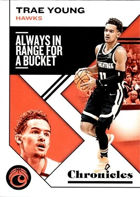 2019-20 Trae Young Panini Chronicles Card Atlanta Hawks - Rare Collectible! - Image 1 of 2