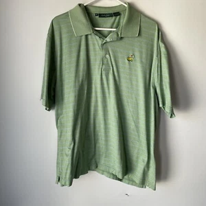 Men's Masters Bobby Jones Golf Short Sleeve Polo Shirt SZ XL - Picture 1 of 12