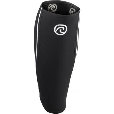 Rehband RX 5mm Shin & Calf Sleeve Support Black Gym - Image 1 of 3