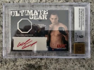 2009 Topps UFC Round 1 Wilson Gouviea Red Ink RC Auto SP BGS 9 MINT - Picture 1 of 1