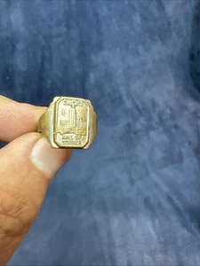 Anillo Salón de la Ciencia de la Feria Mundial de Chicago 1933 Un siglo de progreso - Imagen 1 de 2
