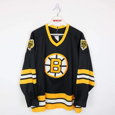 Vintage 80's Orr Boston Bruins CCM NHL Hockey Jersey - XL - Image 1 of 4