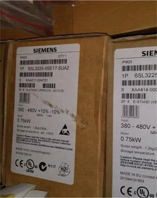 New in box 6SL3225-0SE17-5UA2 SIEMENS 6SL3 225-0SE17-5UA2 inverter FREE SHIP - Image 1 of 2