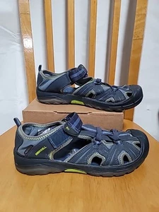 Merrell Hydro Hiker Sandals Big Boys 7 M Shoes Blue Trail Waterproof Water Sport - Picture 1 of 9