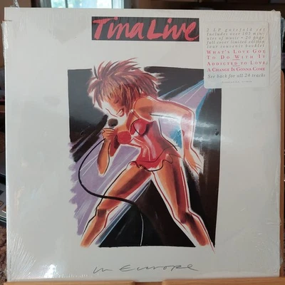 Vinyl Record set Tina Turner- Tina Live In Europe 1988 2XLP Sealed c.o. - Image 1 of 2