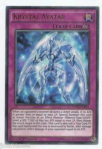 Krystal Avatar MVP1-EN011 Ultra Rare Yu-Gi-Oh Card 1st Edition English Mint New - Picture 1 of 3