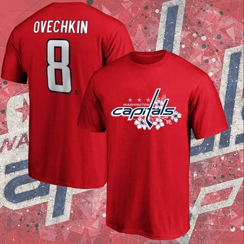 Cherry Blossom Washington Capitals Alexander Ovechkin 2023 Player Number T-Shirt Cover