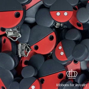3 Stück Silikon Mickey Schnuller Schnuller Adapter Clips Halter Schnuller Schnuller *UK* - Bild 1 von 5