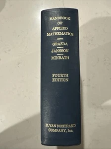 1966 HANDBUCH DER ANGEWANDTEN MATHEMATIK, 4. Auflage., EDWARD GRAZDA; - Bild 1 von 10
