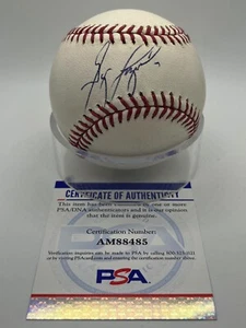 Greg Luzinski Phillies White Sox Signed Autograph OMLB Baseball PSA DNA *85 - Picture 1 of 2