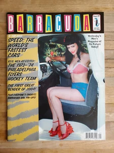 Barracuda Magazine #19 Heidi Van Horne Pinup Philadelphia Flyers Tiki Stag - Picture 1 of 8