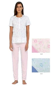 Pigiama donna in cotone Linclalor 74119 - Picture 1 of 1