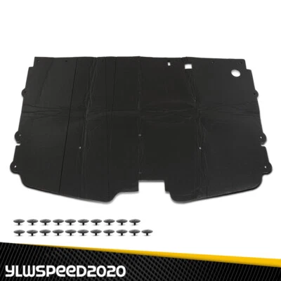 Almohadilla de aislamiento de capó suburbano para Chevy GMC C1500 C2500 C3500 1988-1998 con clips Foto 1 de 4