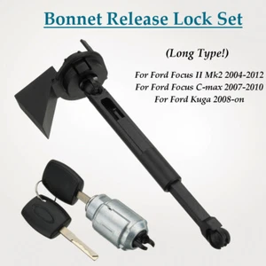 Kit de reparación de cierre de liberación de capó con 2 llaves para Ford Focus Mk2/C-max/Kuga - Imagen 1 de 8