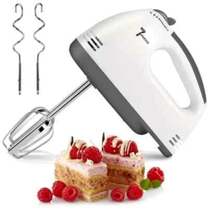 Batidora de mano eléctrica multifuncional de 7 velocidades para cocina batidora de alimentos de mano para hornear - Imagen 1 de 6