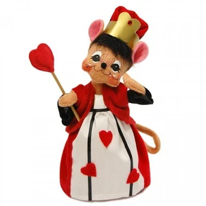 QUEEN OF HEARTS Alice in Wonderland 6" Poseable Figures NEW Annalee 2015 Series - Picture 1 of 5