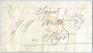 72026 - ANTICHI STATI - NAPOLI : BUSTA prefilatelica / franchigia a STEYR 1853 - Imagen 1 de 2