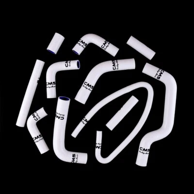 White Silicone Radiator Hose Kit For 2001-2002 Ducati Monster S4 / 2003-2007 S4R - Image 1 of 4