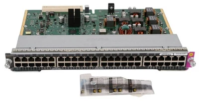 Cisco Catalyst 4500E 48-Port PoE 802.3at 10/100/1000 (RJ45) (New) - Изображение 1 из 4