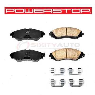 PowerStop Front Disc Brake Pad & Hardware Kit for 2005-2008 Pontiac Wave - ss Foto 1 de 4