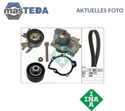 530 0558 31 TIMING BELT KIT SET + WATER PUMP INA FOR FORD MONDEO IV 2L - Image 1 of 4