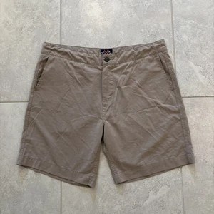 Faherty Shorts Men 36 Beige All Day Performance Hybrid Drawstring Lightweight - Picture 1 of 10