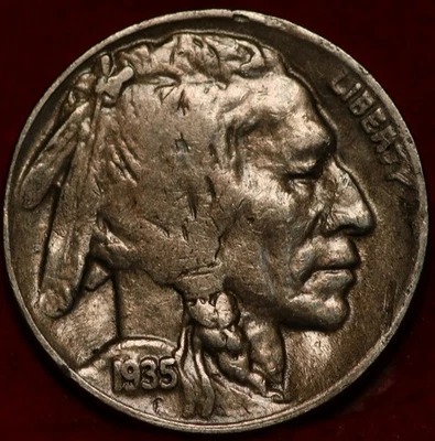 1935-D Denver Mint Buffalo Nickel - Image 1 of 2
