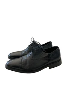 Cole Hann NikeAir Leather Derby Dress Shoes Black Men’s Size 10 M GUC - Picture 1 of 11