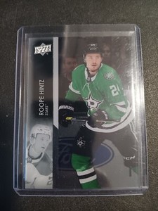 2021-22 Upper Deck Series 2 Hockey Roope Hintz Clear Cut Parallel #309 Stars