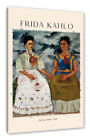 Art. Ritratto - Frida Kahlo - La Due Fridas Come Quadro Su Tel Tela