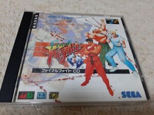 Final Fight CD Sega Mega CD Tasted Japan