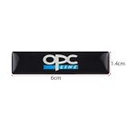 2x OPC LINE emblem 3D car sticker Opel emblem sticker