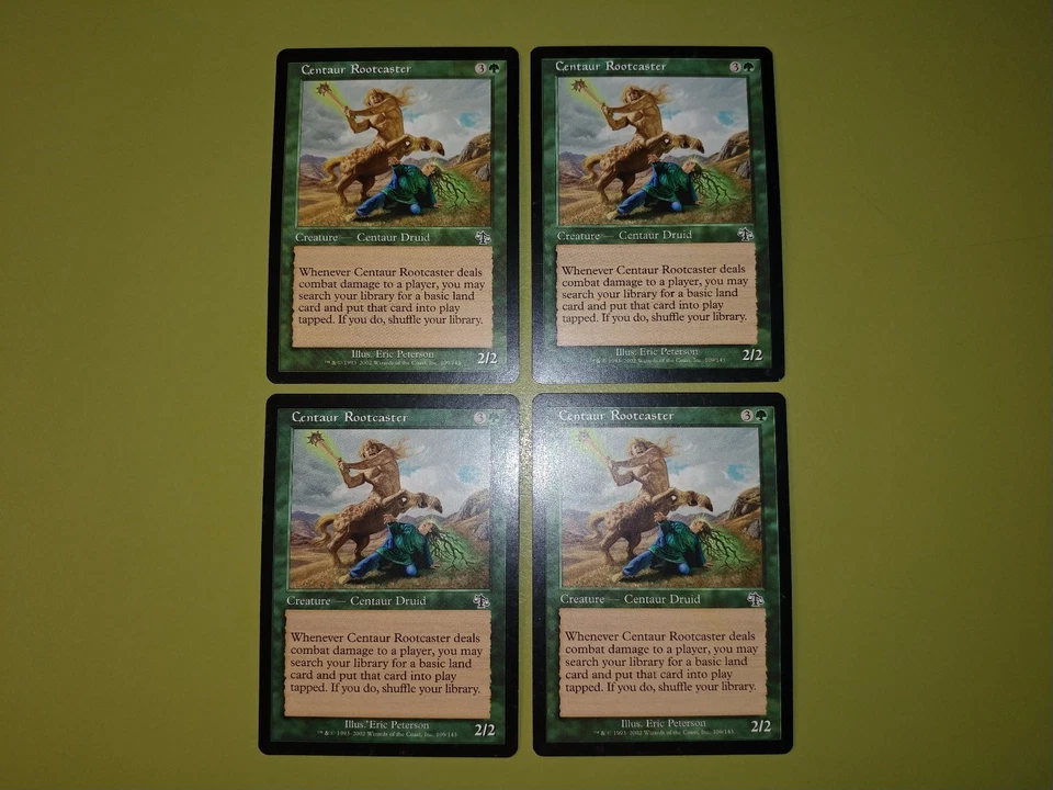 Centaur Rootcaster x4 Judgment 4x Playset Magic the Gathering MTG - Image 1 of 1