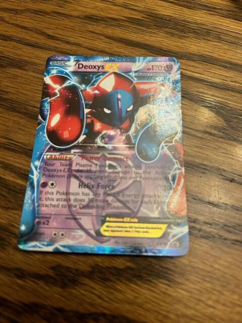 Carta Pokemon Deoxys Gigante  Brinquedo Pokemon Usado 70908011