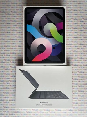 APPLE IPAD AIR 4 64GB Wi-Fi GRIS ESPACIAL + SMART KEYBOARD - FACTURA Y GARANTÍA - Imagen 1 de 4