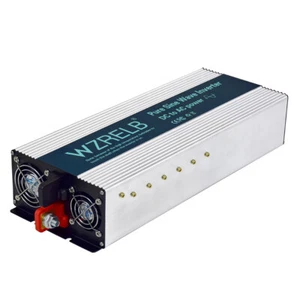 4000W DC to AC Power Converter 12V 240V Pure Sine Wave Inverter Motor Truck Home - Picture 1 of 7