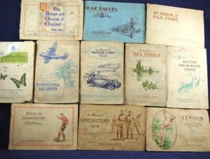 RARE 1930* Vintage JOHN PLAYER 50 Various Picture Cards Albums Complete Mix Lot - Picture 1 of 149