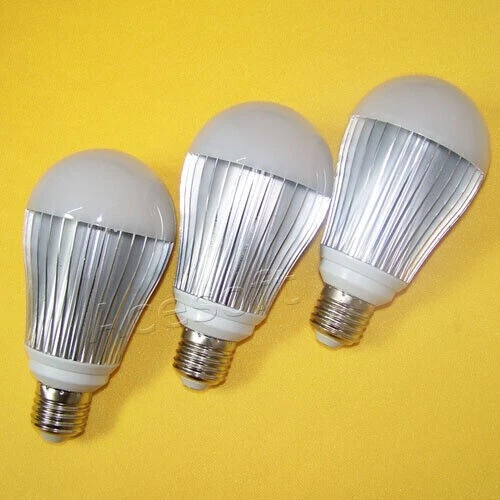 Brand NEW Excellent Home NEW 3-PACK E27 20W Natural White Light LED Ball Bulb - Image 1 of 1