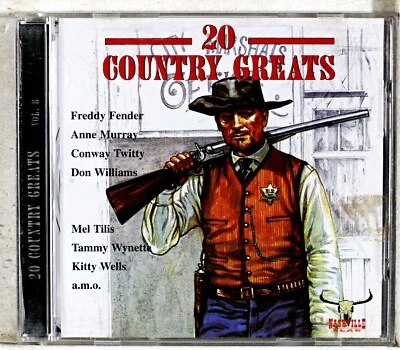 Various - 20 Country Greats (Vol. 8) (CD 1999) - Image 1 of 3