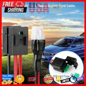 1m 30A Fuse Walkie-Talkies Short Wave Power Supply Cable for Yaesu FT-857D/897D - Zdjęcie 1 z 8
