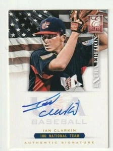 2012 Panini Elite USA Ian Clarkin Autograph Auto Card /299 New York Yankees - Picture 1 of 1