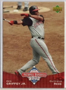 2006 UPPER DECK NATIONAL BASEBALL CARD DAY PROMO #UD7 KEN GRIFFEY, JR. - REDS - Picture 1 of 1
