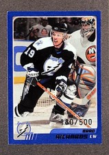 2003-04 O-Pee-Chee #221 Brad Richards Blue /500