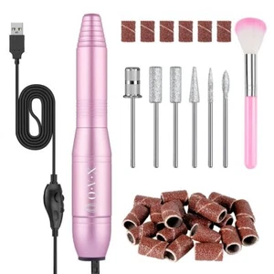 Portable Electric Nail Drill Machine, Professional 20000 RPM USB Manicure Pedicu - Picture 1 of 7