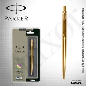 10xPARKER CLASSIC GOLD GT GOLD TRIM ORIGINAL BALL PEN - LOWEST SHIPPING CHARGES - Picture 1 of 1