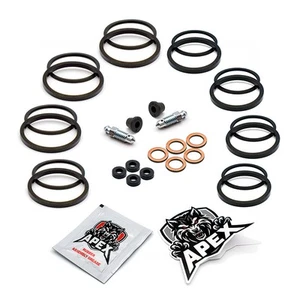 Triumph TT600 2002 front brake caliper seal service rebuild kit - Picture 1 of 6
