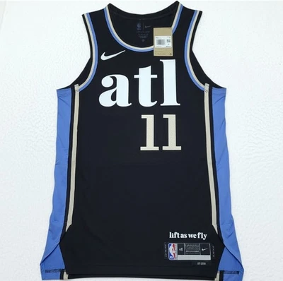Camiseta deportiva Nike Trae Young #11 Atlanta Hawks NBA City Edition 40 PEQUEÑA NUEVA CON ETIQUETAS AUTÉNTICA Foto 1 de 4