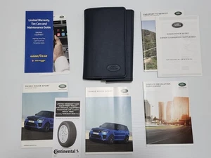2018 Land Range Rover Sport HSE Supercharged Owners Navigation Manual Book Set - Picture 1 of 9